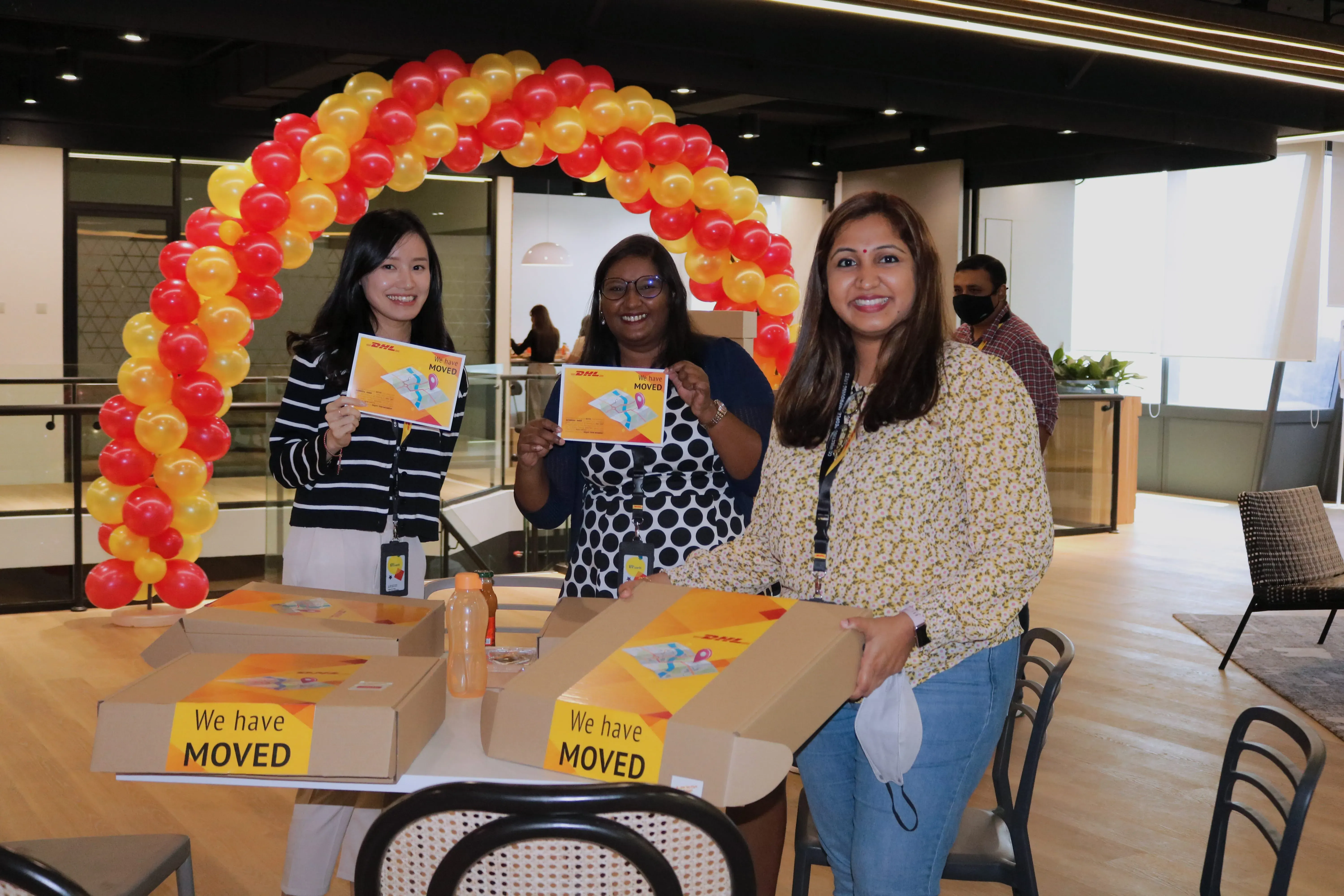 Catered corporate event for DHL Express Malaysia