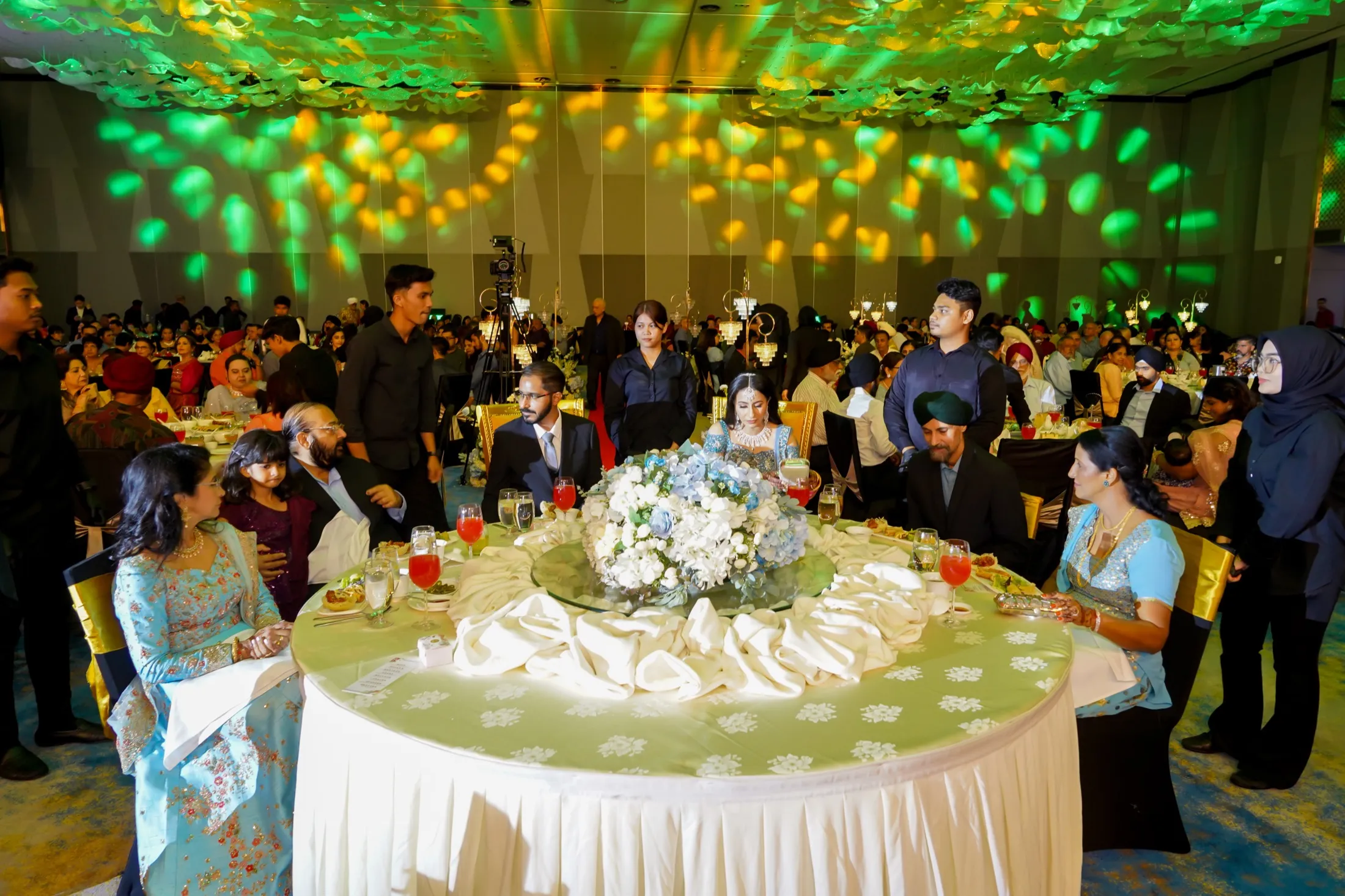 Wedding banquet dining experience