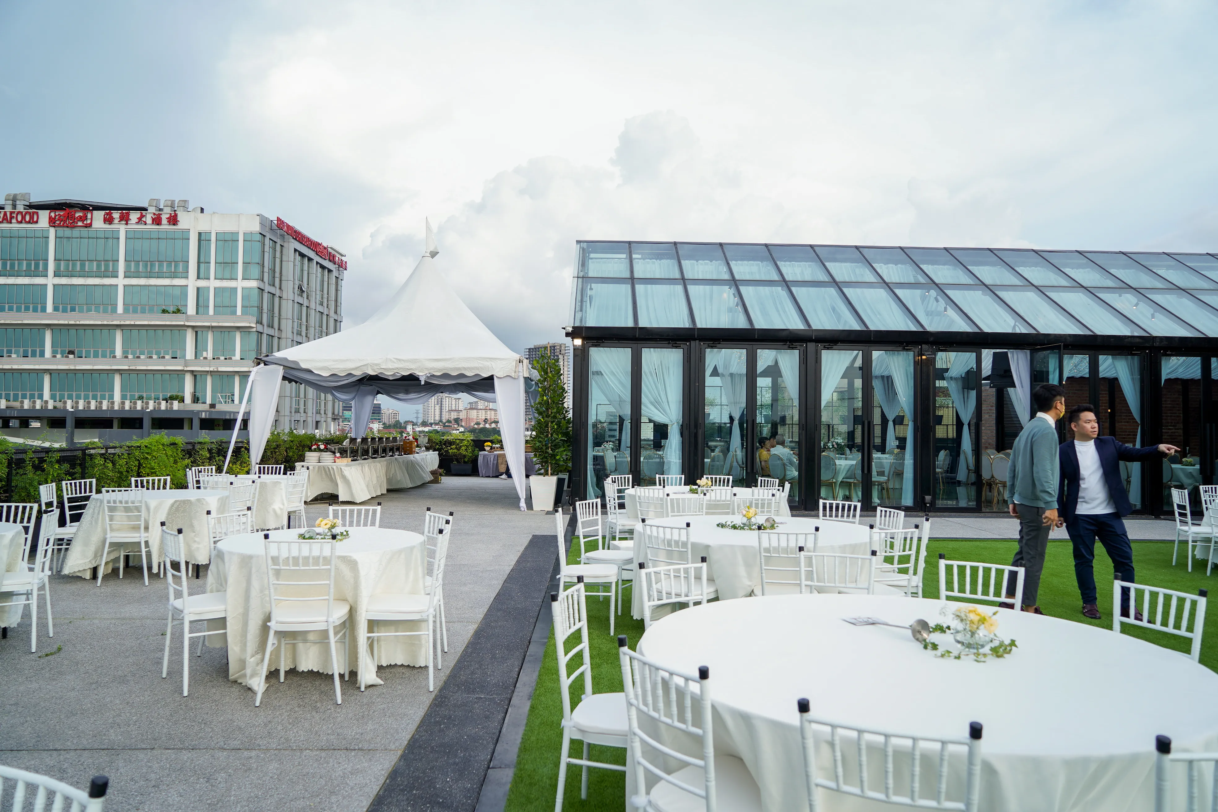 Klang Glass House event space
