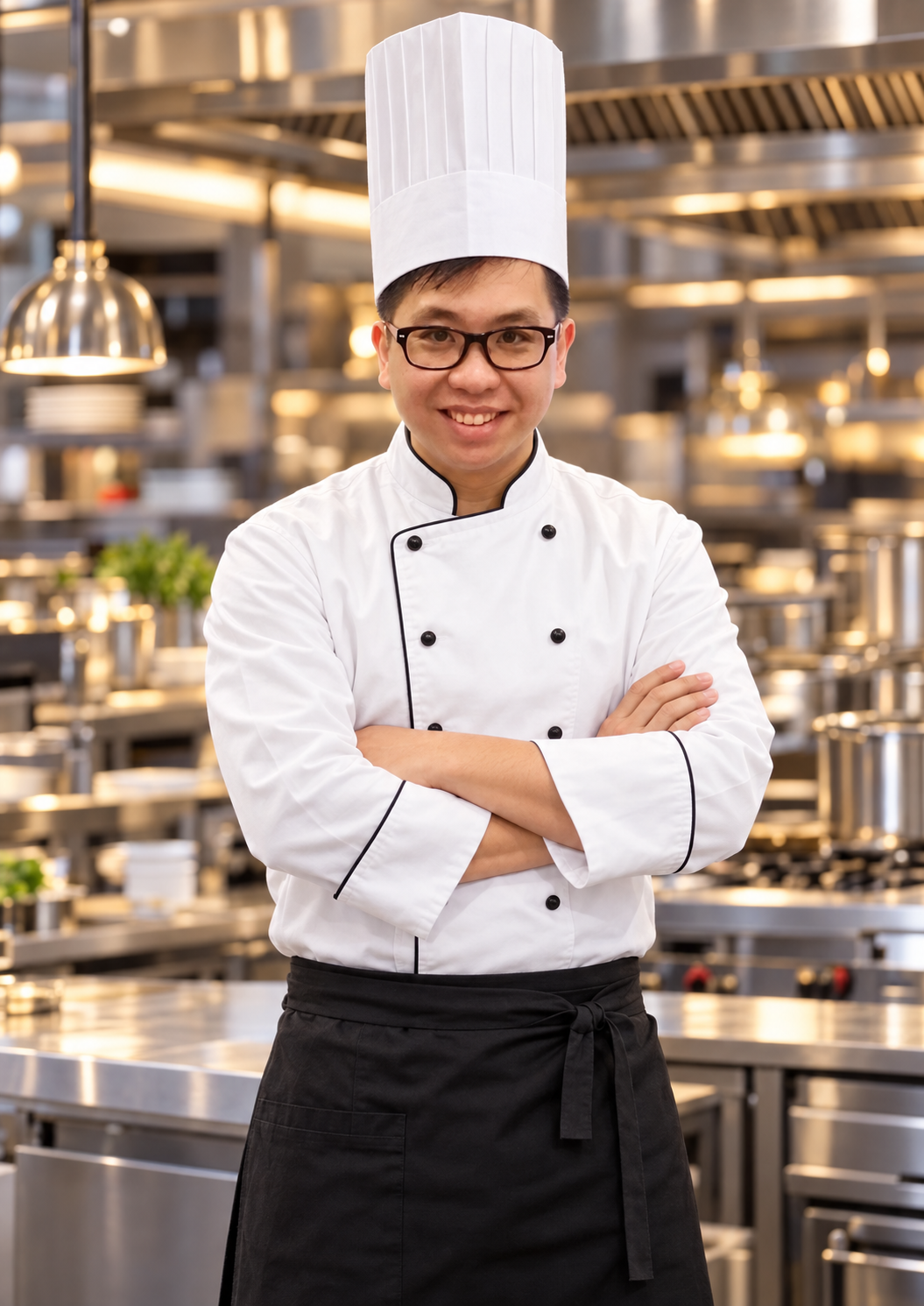 chef kit professional portrait