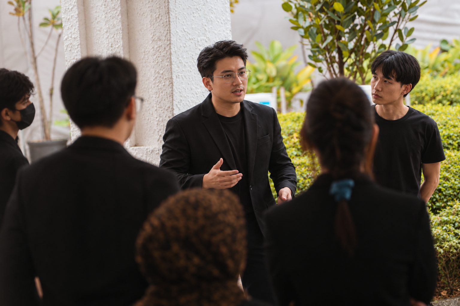 professional coordinator briefing in event