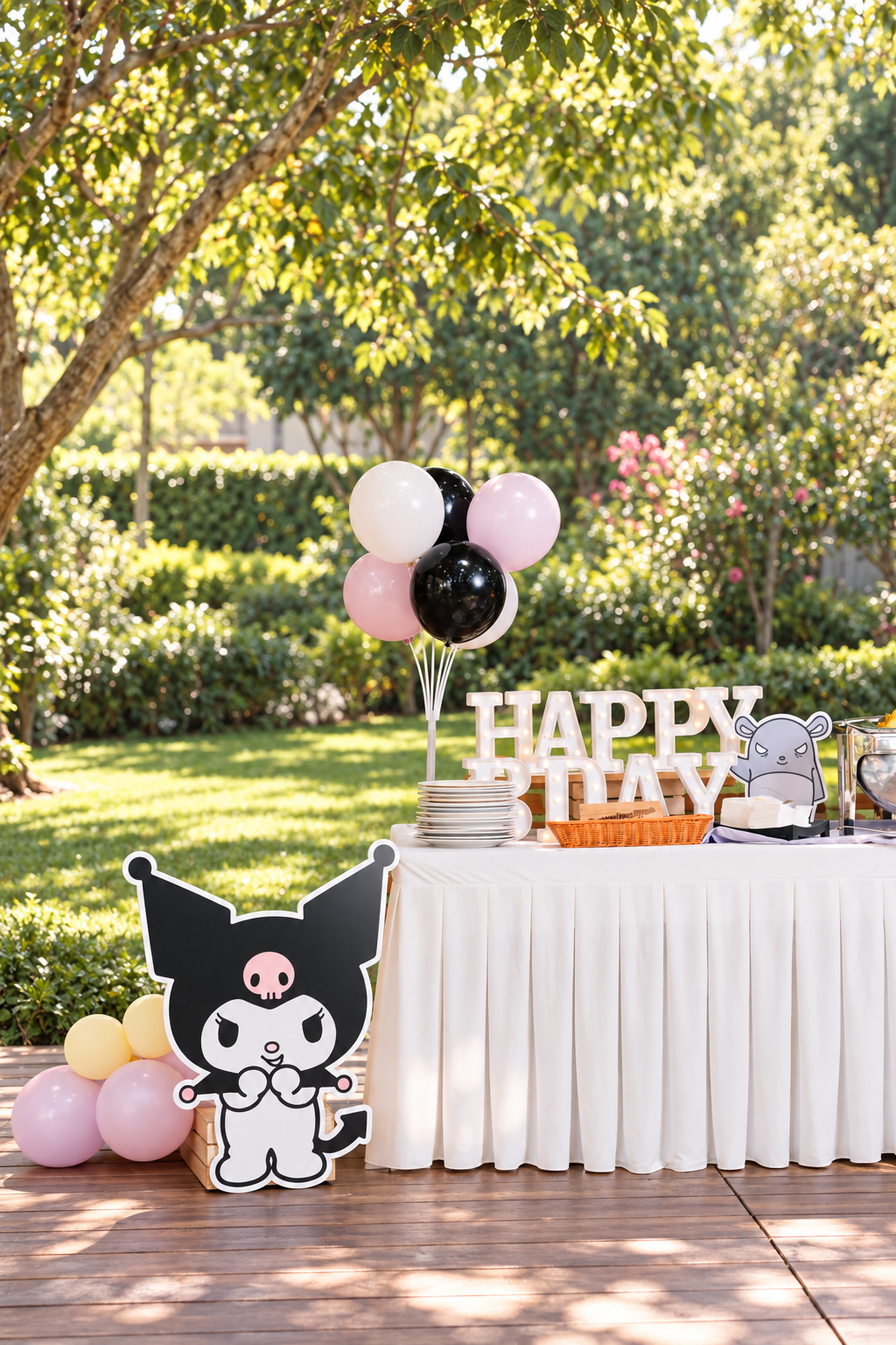 kids birthday decorations buffetline