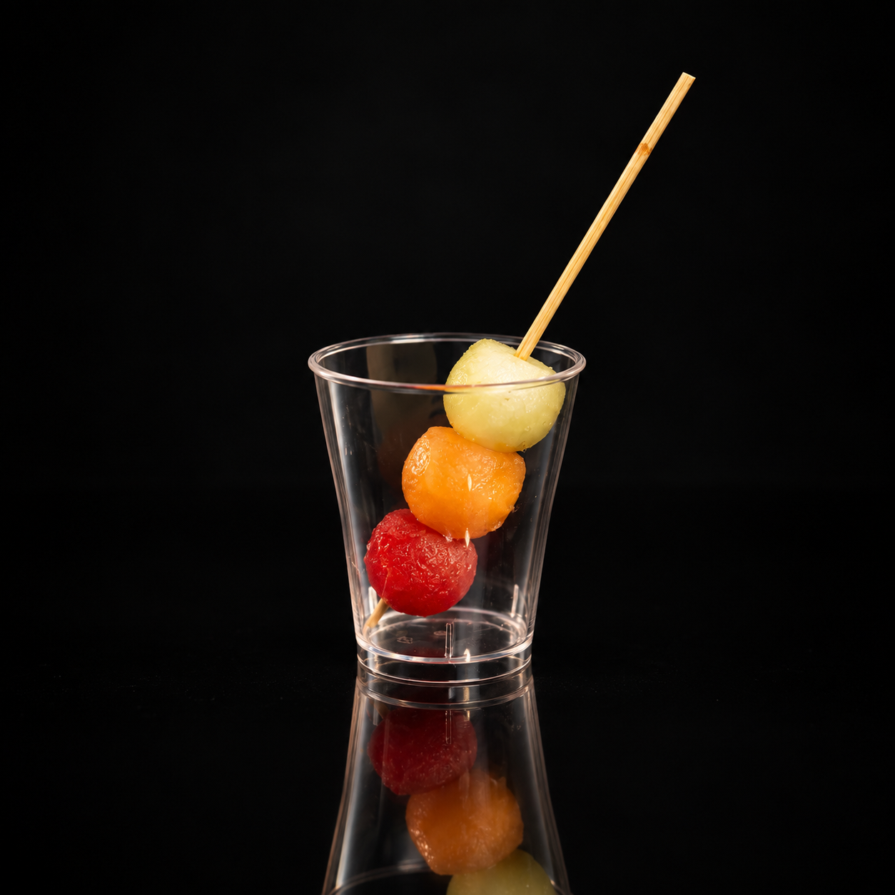 canape fruit skewer sweet & sour combination for corporate event