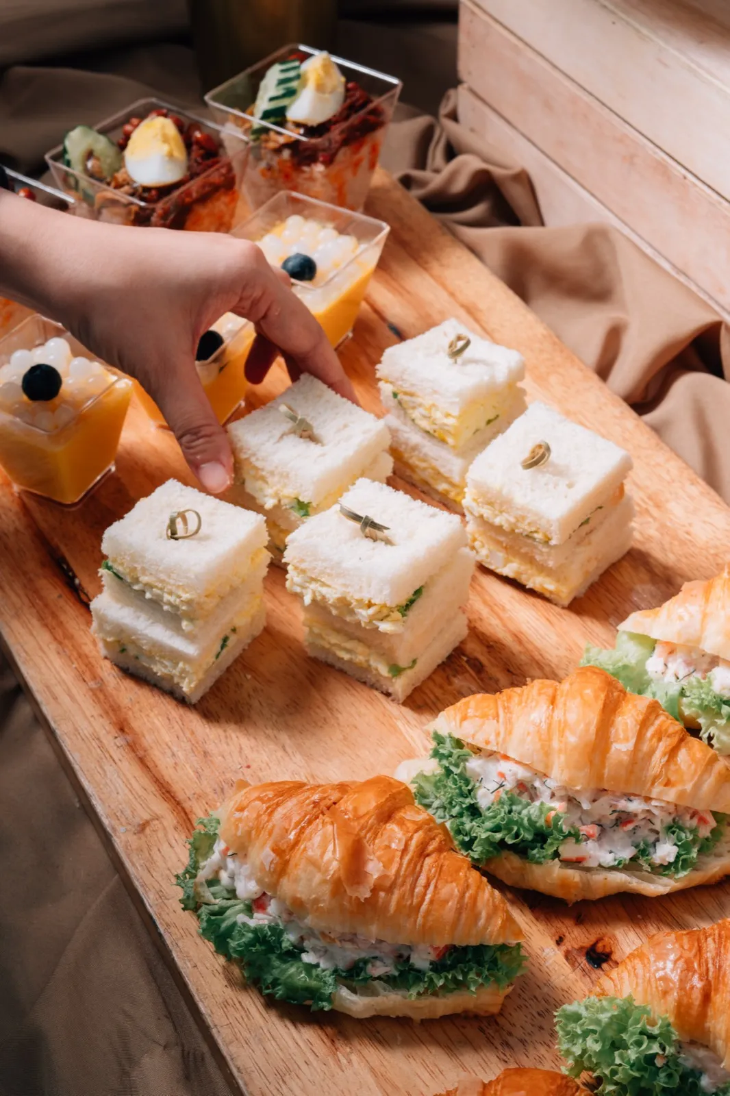 Premium Tea Break Experience with pastries and desserts