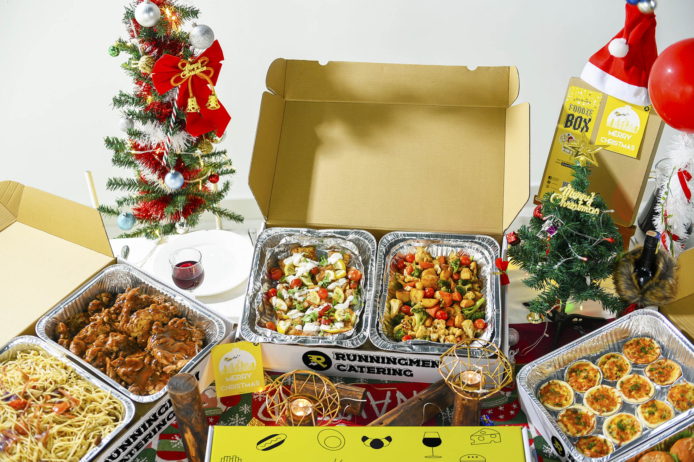 runningmen catering christmas 2020 catering box