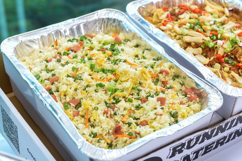 RunningMen catering Peanut Vege Fried Rice