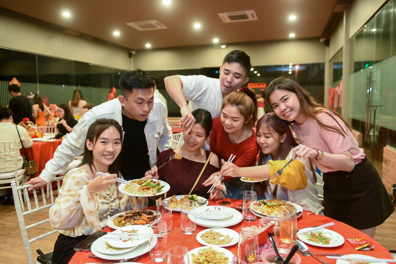 Reunion Party with CNY Themed buffet Catering