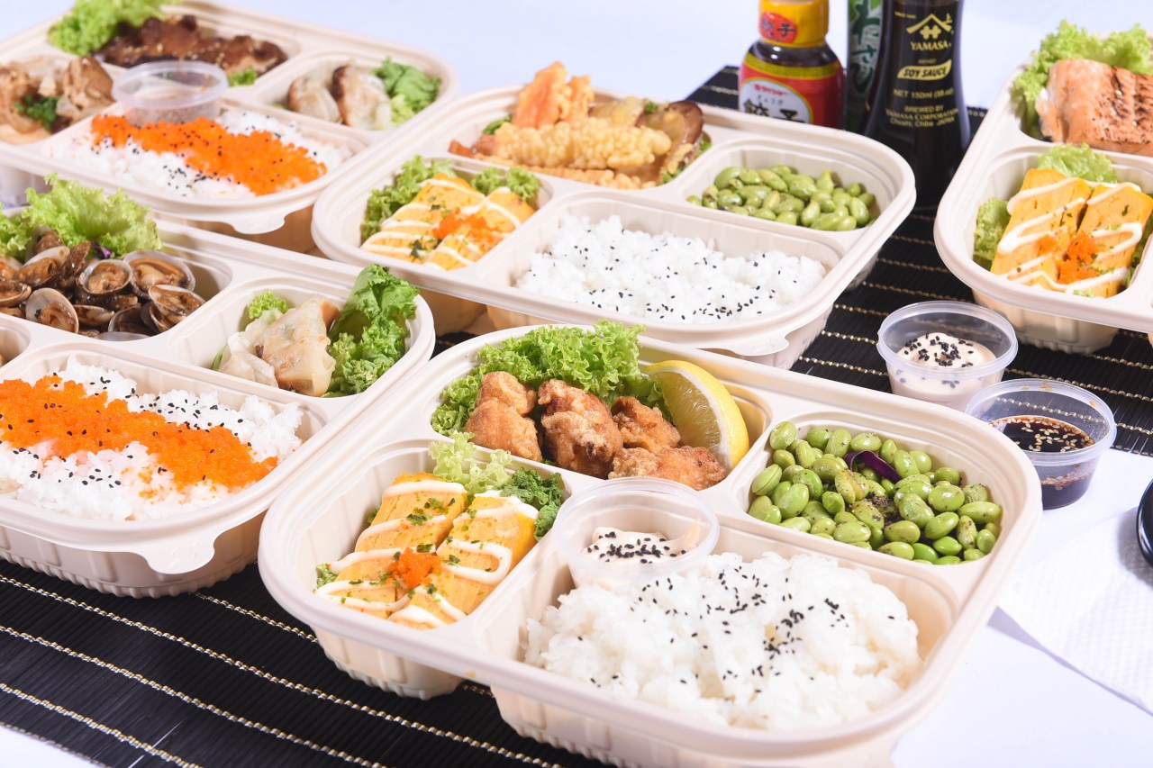 Japanese bento for corporate events