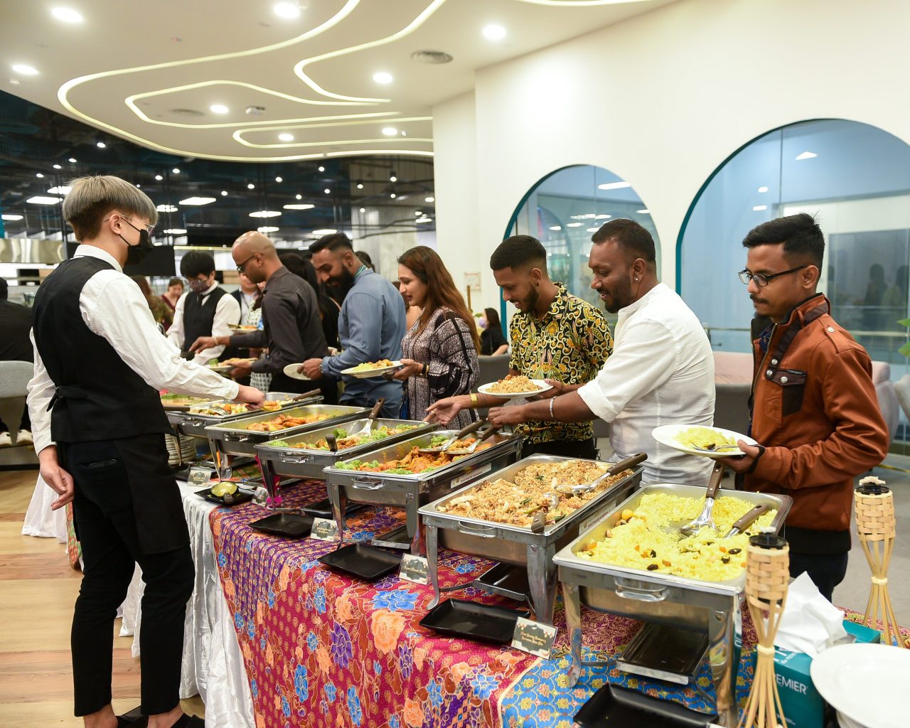 Buffet catering services