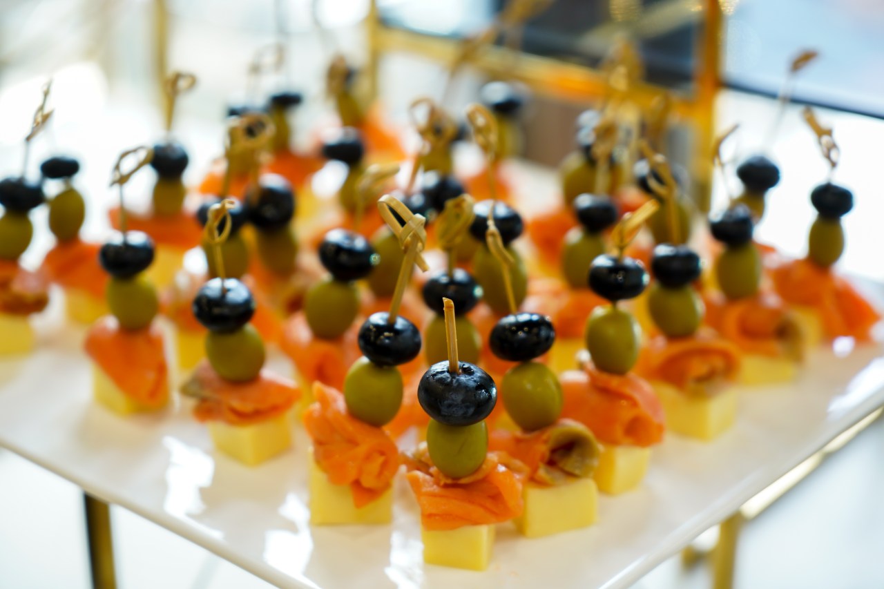 savoury canapes