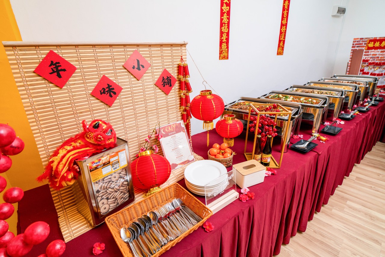 CNY catering theme 2024