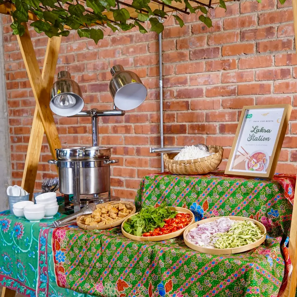 Laksa Station Live Booth